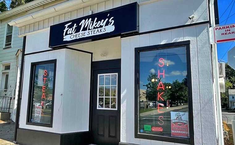 fat mikey's cheese steaks shop exterior