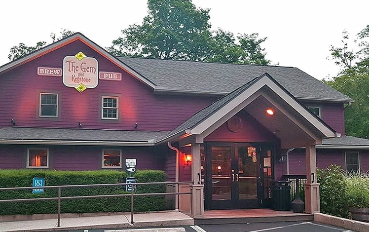 Gem and Keystone Brewpub Exterior