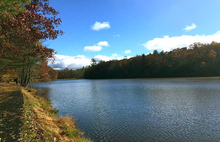 golden slipper camp private lake