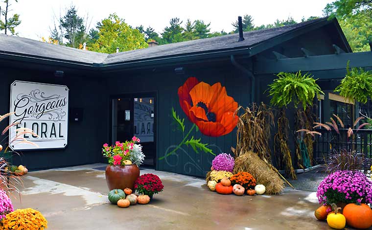 Gorgeous Floral exterior shop
