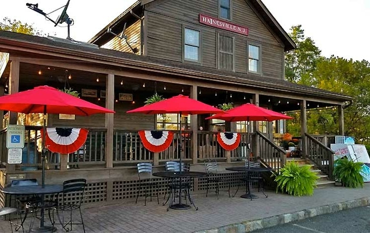 Hainesville General Store exterior and front porch