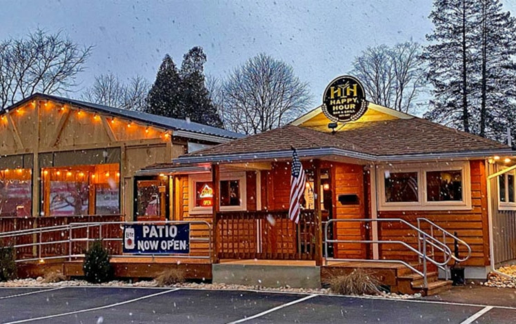 Happy Hour Bar & Grille exterior of building