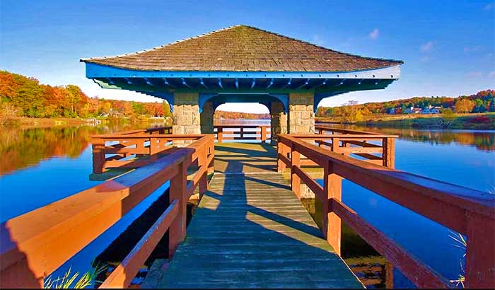 hemlock farms lake dock