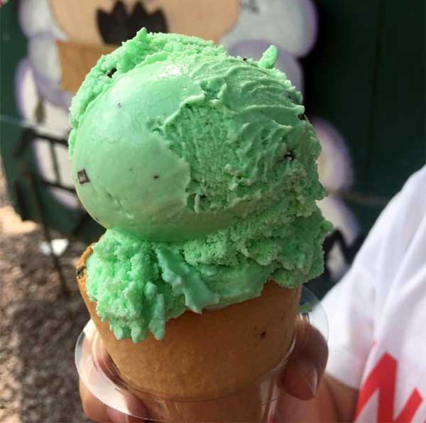 hog-heaven-ice-cream-lake-harmony-mint-chip-cone