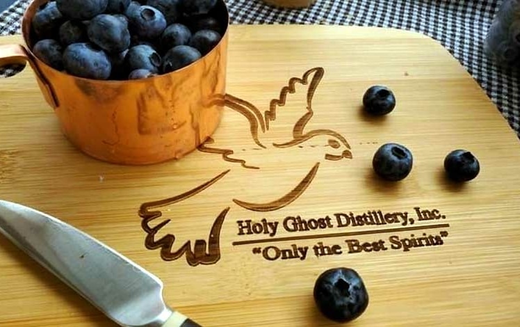 holy ghost distillery blueberries