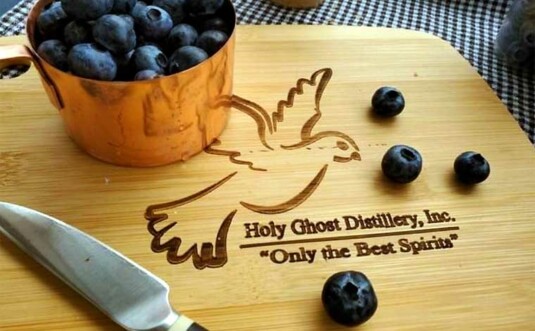 holy ghost distillery blueberries