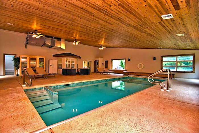 indoor pool house pool