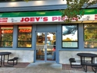 joey's pizza exterior street