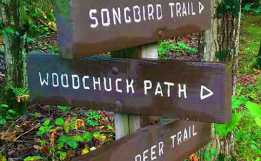 kettle-creek-environmental-center-trail-signs