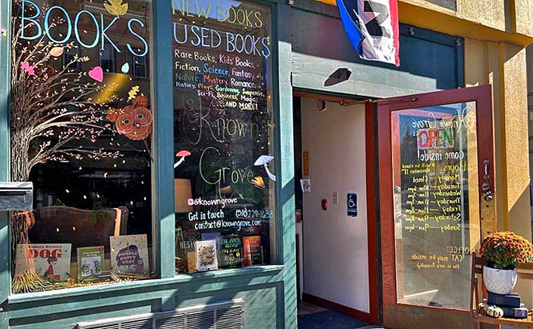 known grove books exterior shop