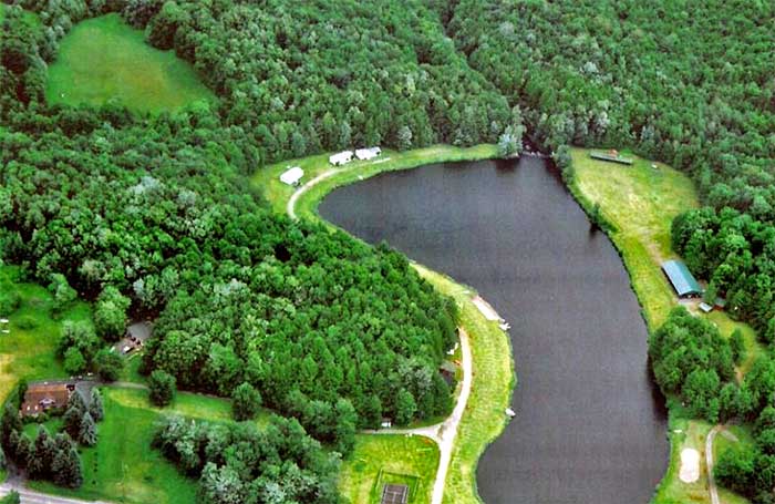 lake genero aerial view