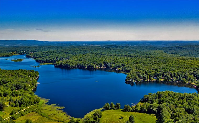 lake henry aerial view