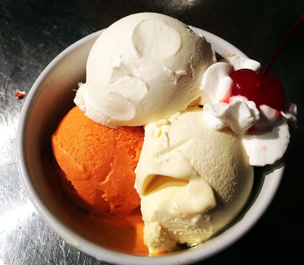 llama-ice-cream-stroudsburg-3-scoops-in-a-bowl