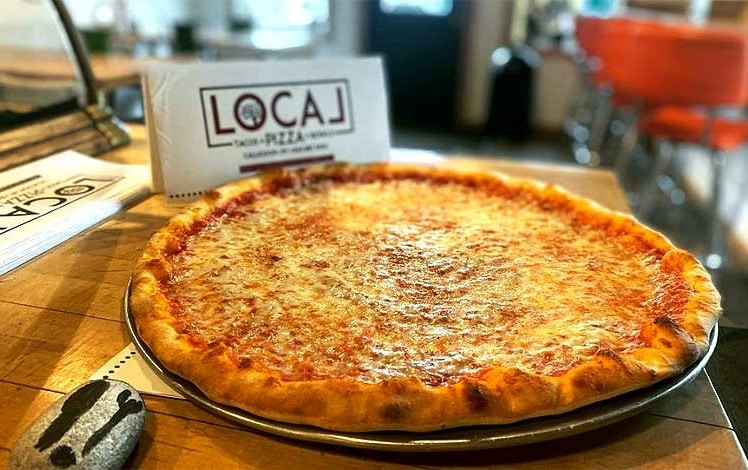 Local Pizza large cheese pie