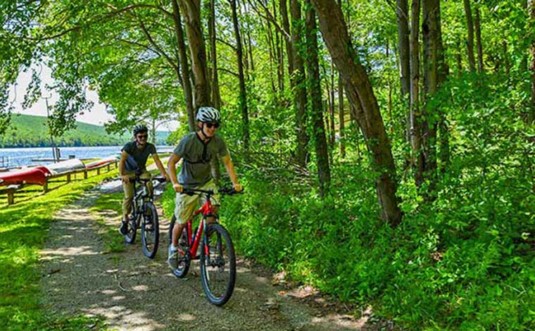 mauch-chunk-lake-campground-bike-trail