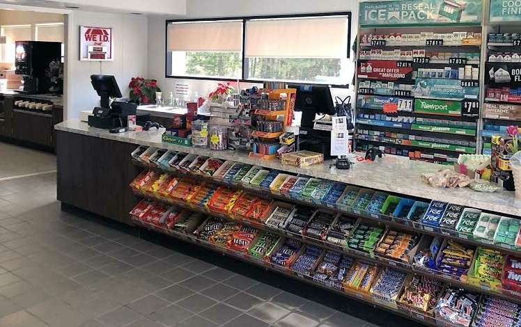 midtown convenience store counter