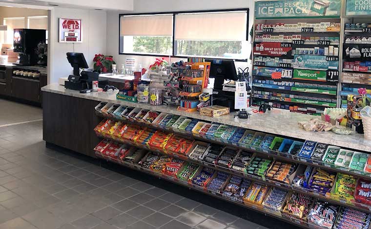 midtown convenience store counter