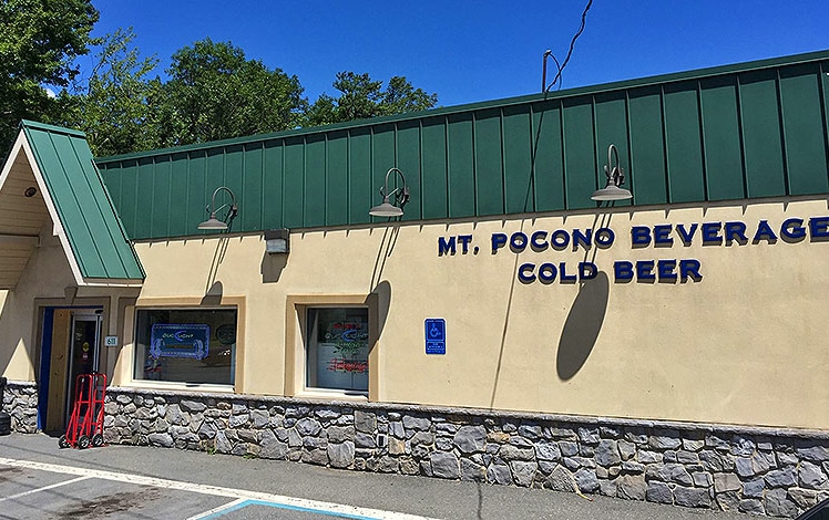 Mount Pocono Beverage building exterior