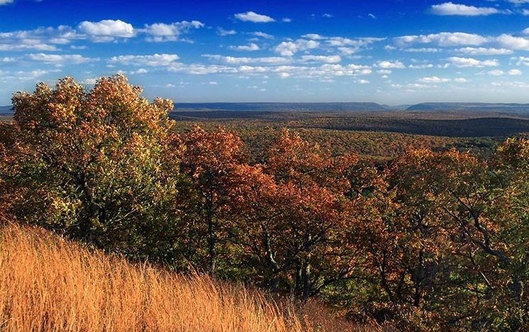 mt Wismer gravel preserve scenic overlook