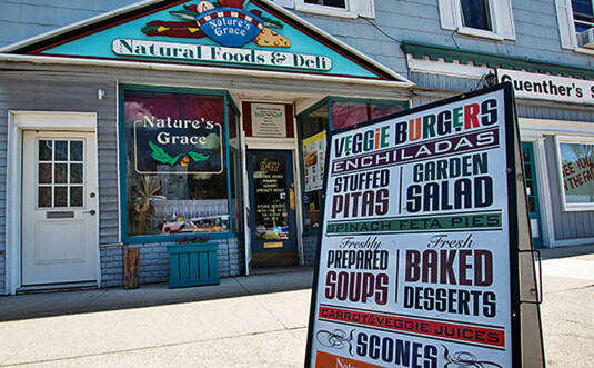 Nature's Grace exterior of store