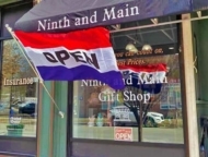 ninth and main gift shop exterior