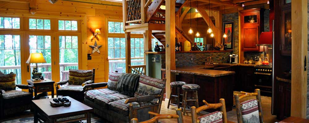 Paupack Lodge at Silver Birches kitchen