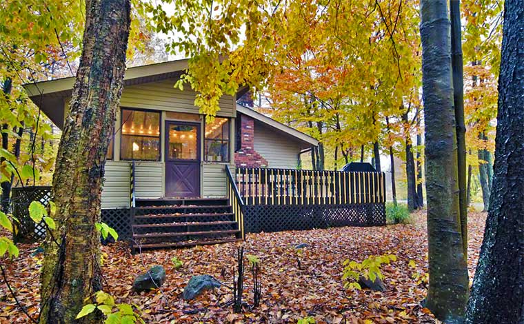 pocono cribb big bass lake exterior