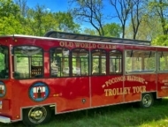 pocono day tripper trolley car