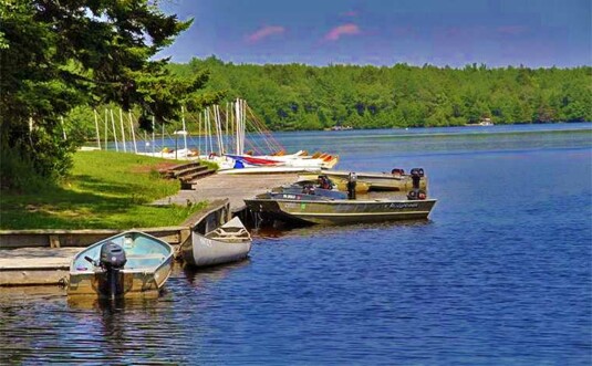 Pocono Lake Preserve boat slips