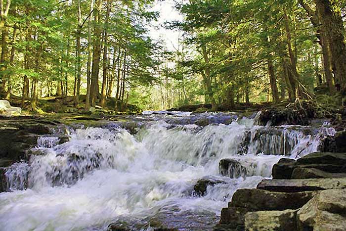 promised-land-state-park-little-falls-trail-cascade-stream