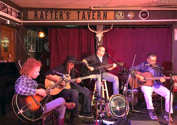 rafter's tavern stage open mic night