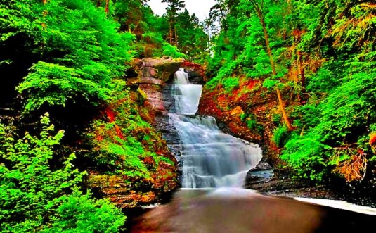 Raymondskill Falls View