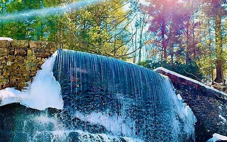 Shades of Death Trail waterfall