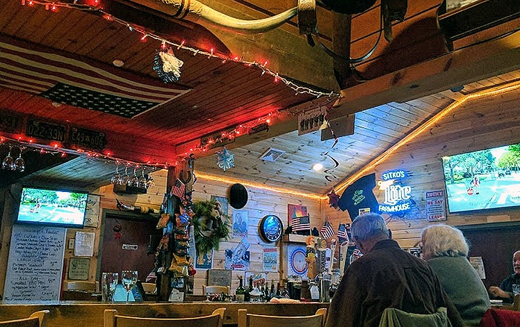 Sitko's interior bar