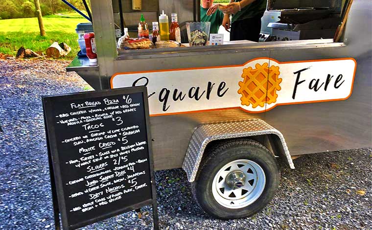 square fare food truck