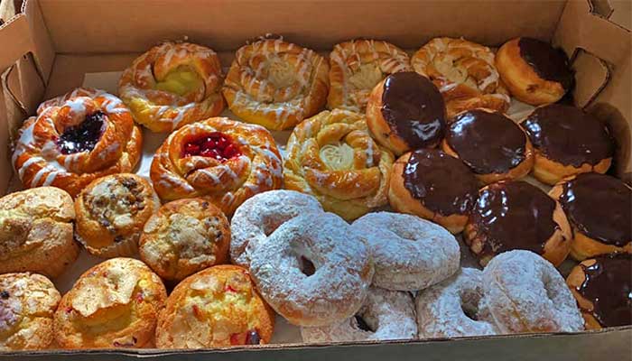 the rowland cooperative box of baked goods
