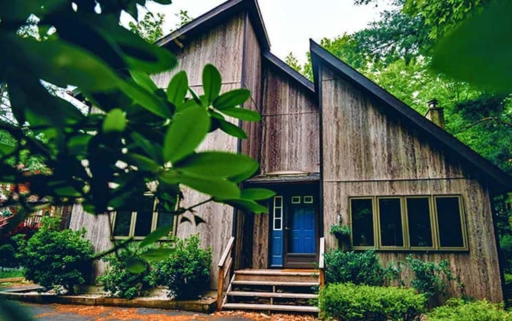 the wedge exterior of house