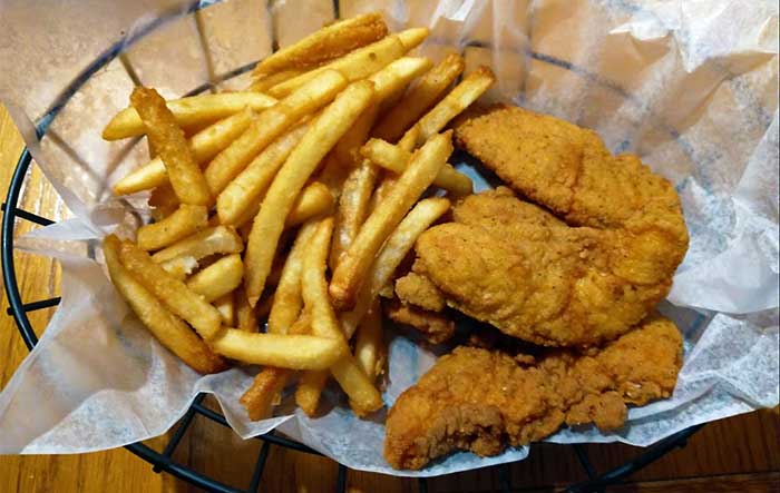 timbers pub and grill fish and chips basket