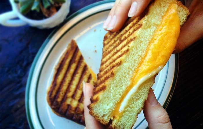 Tusten Cup grilled cheese