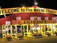 Wayne County Fair admissions gate
